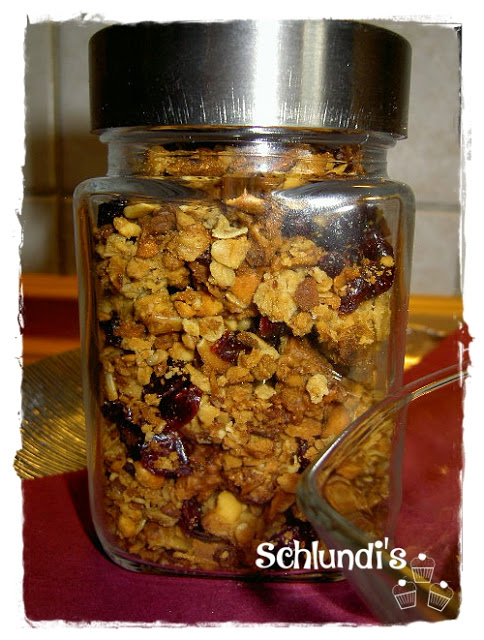 Cranberry-Kokos-Granola – Schlundis