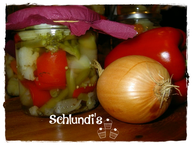 Mixed Pickles süß-sauer