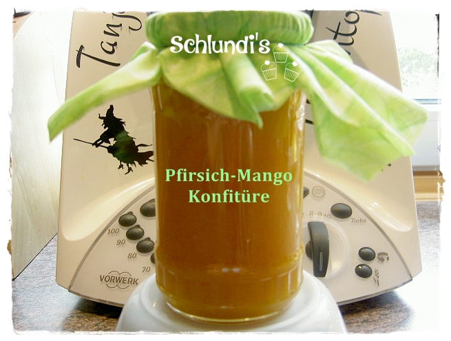 Pfirsich-Mango-Konfitüre