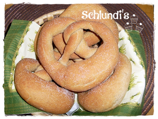 Fränkische helle Brezel