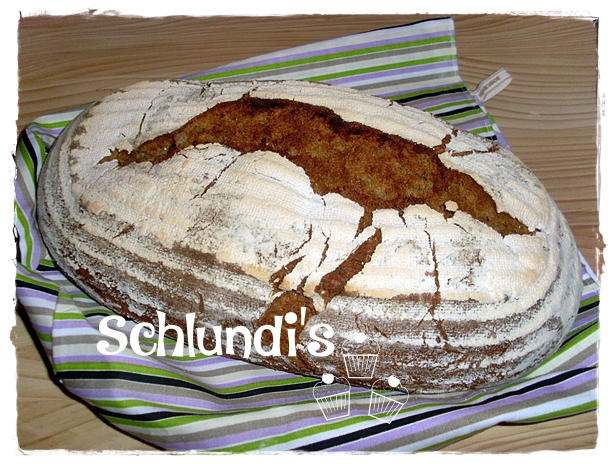 Bauernbrot mit Bärlauch