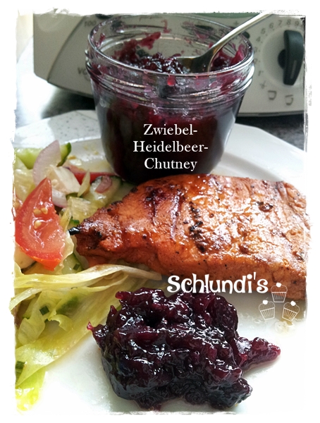 Zwiebel-Heidelbeer-Chutney