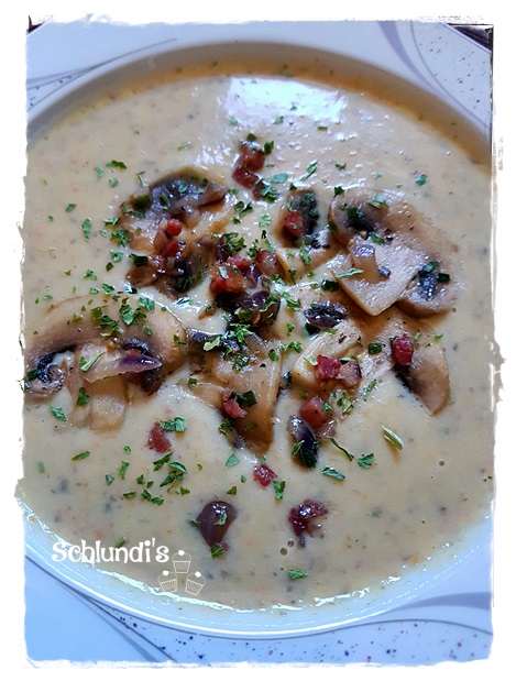 Kartoffel-Champignon-Cremesuppe – Schlundis