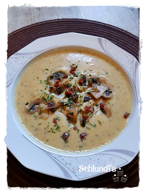 Kartoffel-Champignon-Cremesuppe