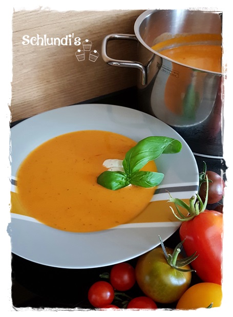 Tomatensuppe „Mozzarella“