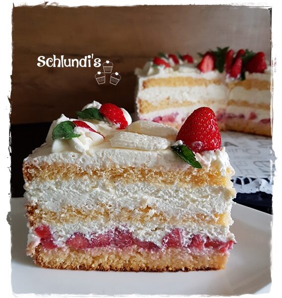 Erdbeer-Sahnetorte